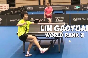 I played against World no.3 Lin Gaoyuan