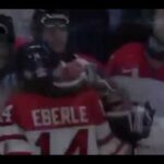 Jordan Eberle's last minute tying goal is even better with Titanic. 2009 IIHF World Juniors