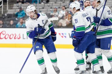 Canucks hang a 10-SPOT on the Sharks! 🔟🚨