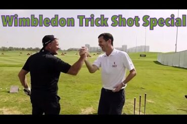 Wimbledon Trick Shot Special with Tim Henman and Andrew Cotter