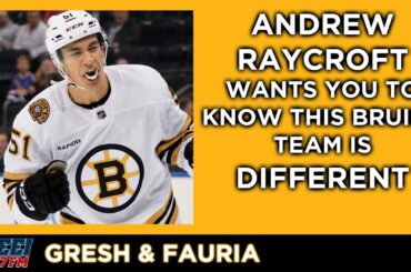 Andrew Raycroft wants you to know this Bruins team is DIFFERENT