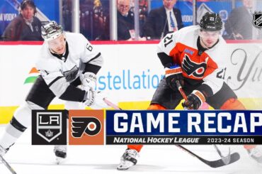 Kings @ Flyers 11/4 | NHL Highlights 2023