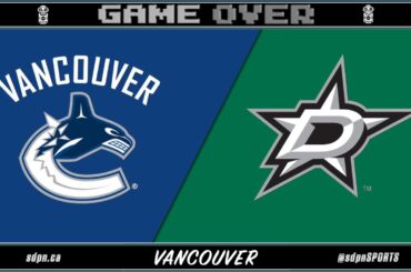 Canucks vs Dallas Stars Post Game Analysis - Nov 4, 2023 | Game Over: Vancouver