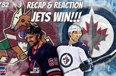 EL NINO & DILLY!!! JETS WIN 5-3 - 23/24 Winnipeg Jets Game Recap&Reaction 11/82