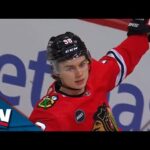 Blackhawks' Connor Bedard Shows Off Speed Before Unloading Wicked Wrist Shot vs. Panthers