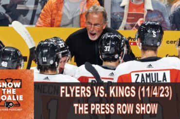 Philadelphia Flyers vs. Los Angeles Kings (11/4/23) - The Press Row Show: Pregame, INTs, Postgame