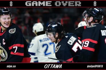 Senators vs Tampa Bay Lightning Post Game Recap - Nov 4, 2023 | Game Over: Ottawa