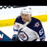 Jets' Nino Niederreiter Shows Off Excellent Hand-Eye to Collect His Third NHL Hat Trick