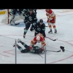 Andrew Mangiapane Ejected From Game After Dangerous Crosscheck Against Jared McCann