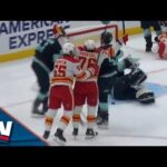 Flames' Martin Pospisil Scores First Career Goal In His NHL Debut