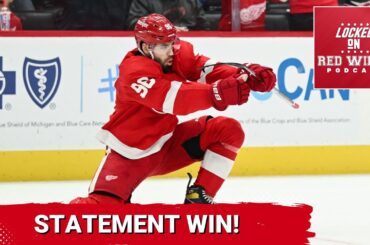 Statement Win! Red Wings Play Complete Game Against Bruins in Comeback Victory!