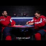 Wilson and Oshie play Guess Who