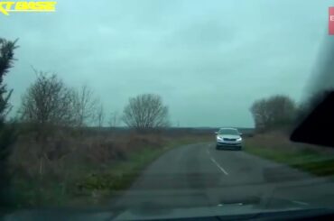 Dashcam footage of the Kingswinford plane crash on Doctors Lane