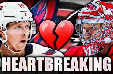 SOME TRULY HEARTBREAKING NEWS… (Washington Capitals/Carolina Hurricanes Updates—Backstrom, Andersen)