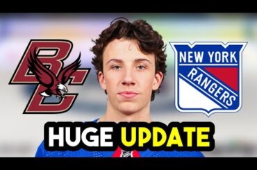 MASSIVE UPDATE New York Rangers TOP PROSPECT Gabe Perreault!