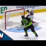 Thomas Harley Slides Home Two-on-One Goal to Give Stars Lead 27 Seconds into Game vs. Blue Jackets