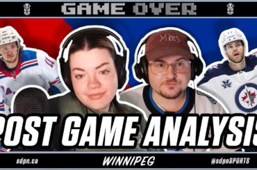 Jets vs New York Rangers Post Game Analysis - Oct 30, 2023 | Game Over: Winnipeg