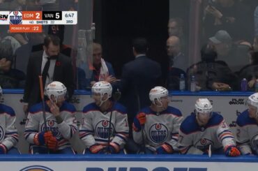 Edmonton Oilers Head Coach Jay Woodcroft Ejected