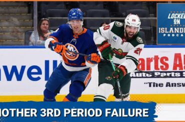 Another Bad Third Period, Another Disappointing Loss for the New York Islanders