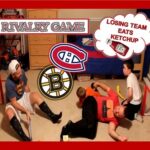 RIVALRY GAME - BOSTON VS MONTREAL - WITH UNCLE JOHN - LOSING TEAM EATS KETCHUP