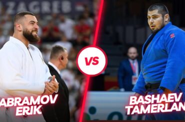 BASHAEV TAMERLAN (RUS) vs ABRAMOV ERIK (GEP) - Semi-Final (+100kg)-Abu Dhabi Grand Slam 2023-柔道