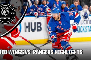 Detroit Red Wings vs. New York Rangers | Full Game Highlights