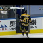 Boston Bruins' Torey Krug Ejected for Shooting Puck at Linesman