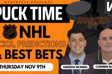 NHL Predictions, Picks & Odds | Islanders vs Bruins | Predators vs Jets | PuckTime Nov 9