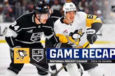 Penguins @ Kings 11/9 | NHL Highlights 2023