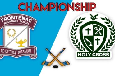 Holy Cross VS Frontenac Championship Boys Hockey