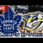 Toronto Maple Leafs vs Nashville Predators LIVE Stream Game Audio  | NHL LIVE Stream Gamecast & Chat