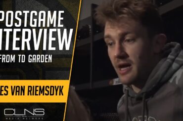 James van Riemsdyk Postgame Press Conference | Bruins vs Islanders 11-9-2023