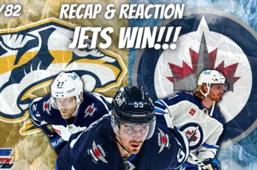 KFC HAT TRICK!!! Jets Win 6-3 Over The Preds! - 23/24 Winnipeg Jets Game Recap&Reaction 13/82