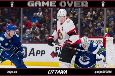 Senators vs Canucks Post Game Recap - Nov 9, 2023 | Game Over: Ottawa & Vancouver