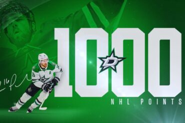 Joe Pavelski 1,000 NHL Points