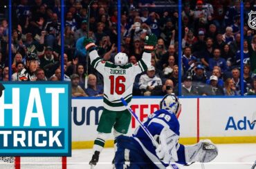 Jason Zucker powers Wild to victory with natural hatty