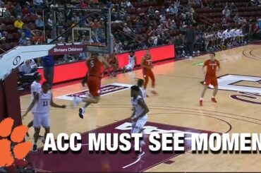 Clemson's Hunter Tyson With A Pair Of Rim Rattlers | Must See Moment