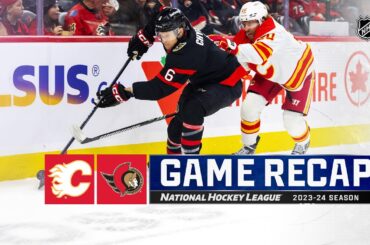 Flames @ Senators 11/11 | NHL Highlights 2023