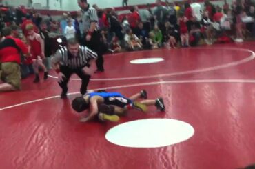 Cole Jordan wrestling