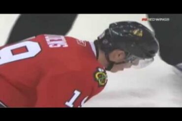 Jonathan Toews amazing goal vs Detroit | 12/06/2008