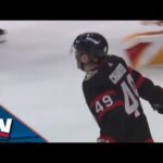 Senators' Rourke Chartier Caps Beautiful Tic-Tac-Toe Passing To Score First Goal Of Season