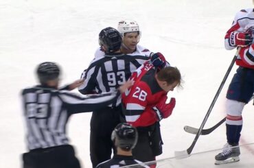 Tom Wilson Roughing Penalty Against Timo Meier