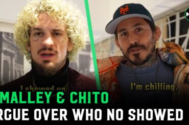 Sean O'Malley and Chito Vera debate who no showed Face Off: "I'm 6'6, 220"