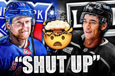 FANTASTIC RANGERS & KINGS NEWS: THEY'RE SHUTTING US ALL UP (Alexis Lafreniere, Quinton Byfield) NHL