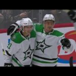 Jason Robertson First Goal of 2023-24 NHL Season | Dallas Stars