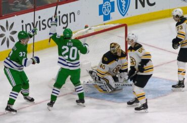 'Brass Bonanza' rings out after Teravainen's goal on Whalers Night