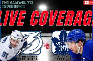 🔵TAMPA BAY LIGHTNING vs. TORONTO MAPLE LEAFS - LIVE NHL hockey - Play by play