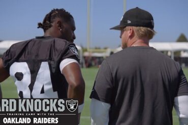 Jon Gruden Talks with AB, and Antonio Brown Shares His New Mantra | Hard Knocks with the Raiders