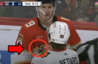 Nobody saw what Tkachuk did to Connor Bedard RIGHT here...