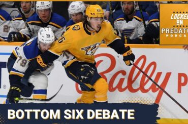 Bottom Six Shakeup as Nashville Predators Take on Calgary Flames Tonight | NHL Podcast